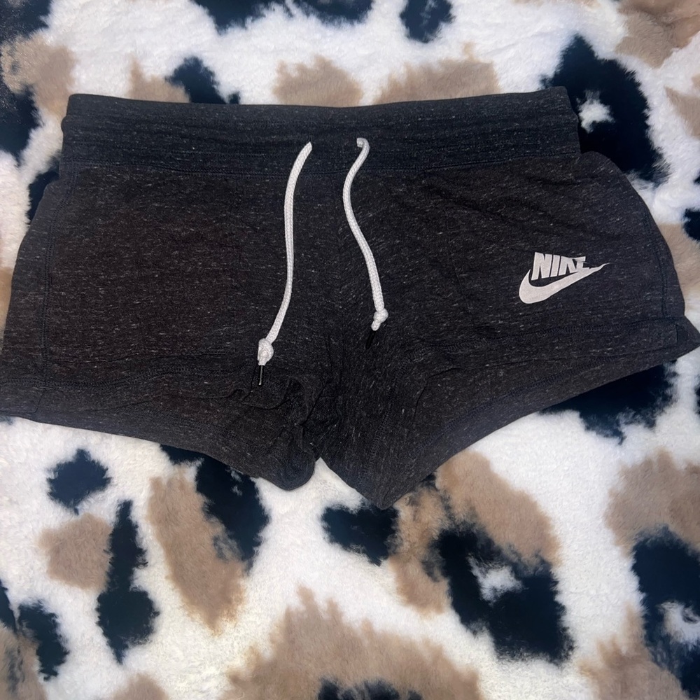Nike Women's Charcoal Athletic Shorts